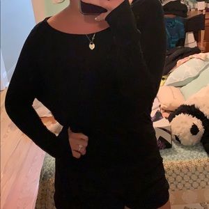 Black long sleeve shirt